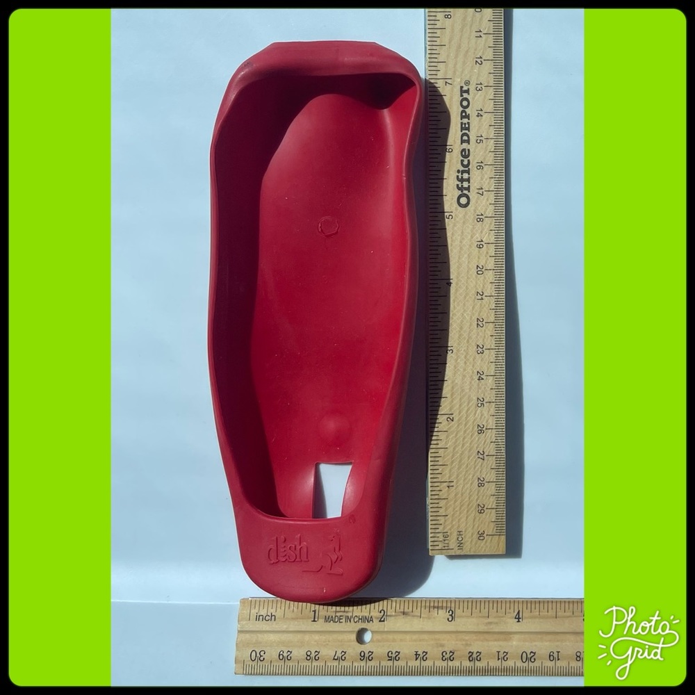 Dish network remote rubber skin - Red